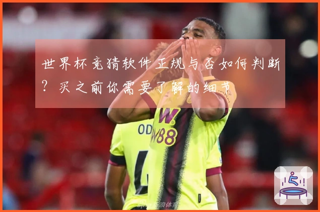 世界杯竞猜软件正规与否如何判断？买之前你需要了解的细节